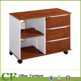 Open Shelf Movable Office Storage Cabinet