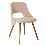 Modern Wooden and Fabric Dining Leisure Bar Chair (FS-WB82A3607)