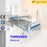 Three-Function Adjustable Manual Hospital Bed