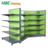 Metal Gondola Supermarket Display Shelf