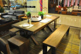 Solid Wooden Dining Table Living Room Furniture (M-X2420)