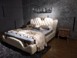 High Quality Leather Soft Bed (SBT-29)