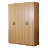 China Home Furniture Bedroom Wooden 5 Doors Wardrobe