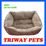 Cheap Rectangle Flannel Dog Bed (WY161035)