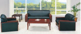 Elegant Office or Lobby or Lounge Area Leather Sofa () Sf-1002