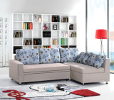 Modern Home Furniture/ Corner Folding Sofa Bed with Storage