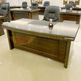 Fsc Certified Wood Veneer Executive Office Desk (HY-D8718)