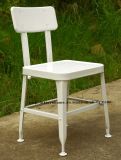 Metal Industrial White Restaurant Dining Furniture Lyon Chair