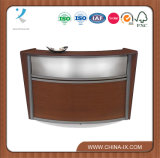 Wooden Reception Desk with 19.75” Interior Work Surface