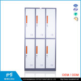 China Supplier 6 Door Used Steel Storage Cabinets / Metal Locker