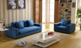 Nordic Furniture Living Room Wooden Fabric Sofa