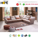 New Modern Korean Design Living Room Furniture Fabric Sofa (HC-R572)