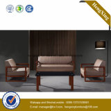 Modern Office Furniture Genuine Leather Couch Office Sofa (HX-CF016)