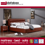 Red Color Leather Bed for Bedroom Use (FB3080)