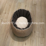 Round Reversible Warm Pet Products Bed for Dog Cat Dog Beds Sofa