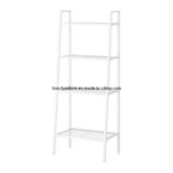 Mesh Corner Book Shelf/White Bookcase