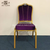 Purple Hotel Furniture Banquet Chairs with Back Design