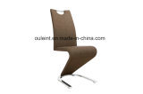 Z Style PU Leather Dining Chair with Chromed Base (OL1780)