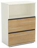 Office Furniture 2 Drawers Wooden Office Filling Cabinet