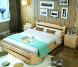 Solid Wooden Bed Modern Double Beds (M-X2307)