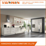 18mm Thick High Gloss White Lacquer Door Kitchen Cabinet