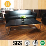 New Office Tea Table with PVC Leather Finishing (S210)