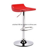 Adjustable High Swivel Metal Bar Stool Chair with Wheels