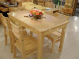 Solid Wooden Dining Table Living Room Furniture (M-X2415)