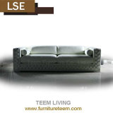 China Modern Leather Living Room Furniture Corner Sofa