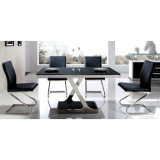 Hot Modern Glass Furniture Dnning Table Set with Factory Price