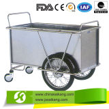 Hospital Stainless Steel for Laundry Dressing Delivery Trolley (CE/FDA/ISO)
