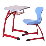 Ergonomic Wooden School Furniture Classroom Desk and Chair