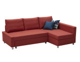 Popular Corner Fabric Sofa Bed