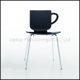 New Design Coffee Cup Plastic Chair (SP-UC387)