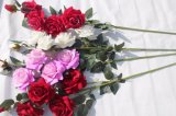 High Quality Red Rose Artificial Flowers for Home Wedding Decoration