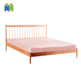 Rugged and Customizable Color Solid Wood Furniture Bed (Dorothy)