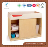 2 Sided Storage Unit with Deep Plastic Rails