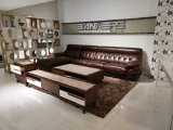 European Style Leather Soft Sofa Living Room Sofa Set (SBL-1703)