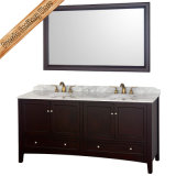 Fed-1569 Customized Oak Wood Bathroom Furniture Cabinet Vanity