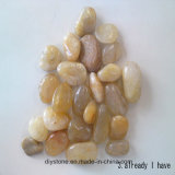 Yellow Aquarium Pebbles for Fish Tank Decoration