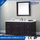 Floor Standing Wood European Style Bathroom Vanity Cabinet