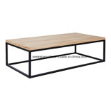 Industrial Restaurant Furniture Metal Frame Box Dining Table