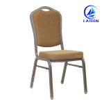 Stackable Hotel Banquet Chair Custom Fabric Dining Furniture Chair