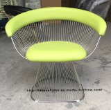 Metal Leisure Restaurant Cushion Outdoor Steel Furniture Wire Chair