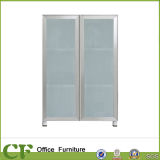 Medium Height Office Full Glass Door Cabinet (CF-F10306)