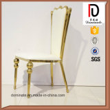 Commercial Hotel Hall Chair Golden Stainless Steel Chair