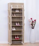 Fabric Portable Waterproof Shoe Rack Cabinet