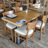 Commercial Restaurant Table and Chair Wooden Dining Furniture (SP-CS337)