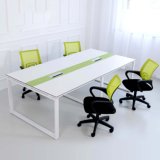 Office Furniture Melamine Rectangular Conference Table with Aluminum Frame (SZ-MTT081)