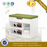 Melamine Livingroom Furniture MDF Modern Design Shoe Cabinet (HX-8NR0992)